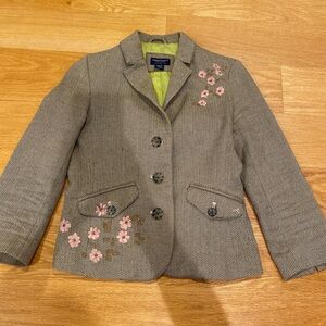 Vintage embroidered American eagle blazer